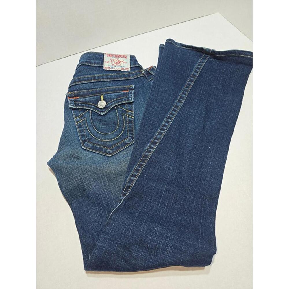 Vintage: True Religion: Joey Flare Jeans: Style 10503: Women's 27: PreOwned